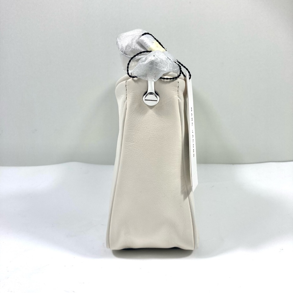 Marc Jacobs Tempo Baguette Leather Shoulder Bag in Cotton Color NEW H903L01SP22 - Picture 7 of 16